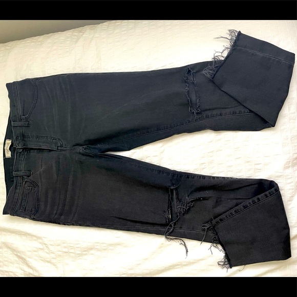 Madewell 9” Black High-Rise Skinny Jeans - Picture 2 of 5